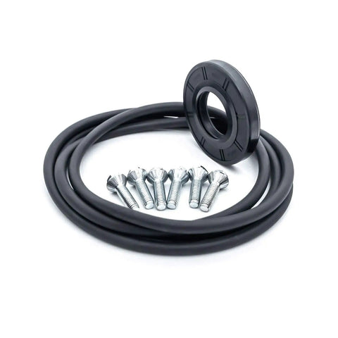 Premium Front Load Washer Tub Bearing And Seal Kit Compatible With Samsung And Kenmore Models Replace DC62 00223a DC69 00804a PS4208713 DC97 328l with rubber ring and screws.