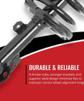 Tough As Nails Rear Right Strut And Coil Spring Assembly For Toyota Camry 3.0L V6 1992 Through 2001 showing durable tube and coil spring design.