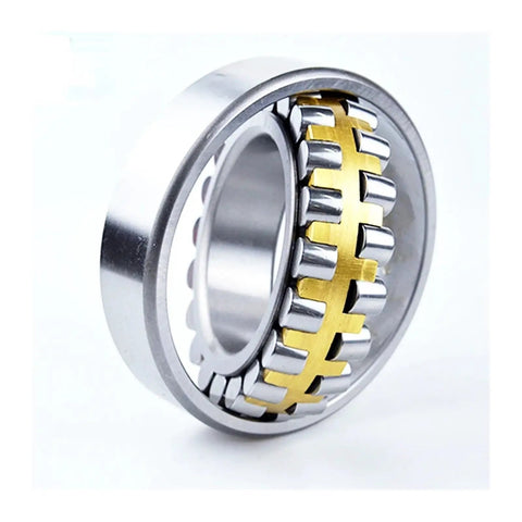 Straight Up Heavy Duty Self Aligning Spherical Roller Bearing With A Proper 160 mm Bore Size For Smooth Operation And Serious Load Capacity Built Beefy For Factory Machines And Daily Grind showing the bearing's rugged design and gold rollers.