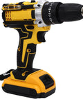 Tough As Nails 21v Cordless Drill Tool Kit With Dual Rechargeable Batteries And Six Precision Bits Ergonomic Grip for easy home fixes.