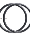 Two Pack 700x35C 38C 40C 42C 43C Bike Tubes With AV48mm Schrader Valve Inner Tube 700C Compatible For Road And Gravel Bikes