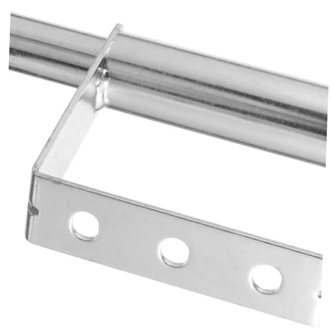 Heavy Duty Spring Loaded Gate Caster With Shock Absorbing Suspension For Buttery Smooth Rolling On Wood And Tubular Farm Gates close-up of metal mounting bracket