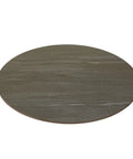 Big Showstopping Sintered Stone Lazy Susan Turntable round grey serving tray with smooth surface for chic dining table