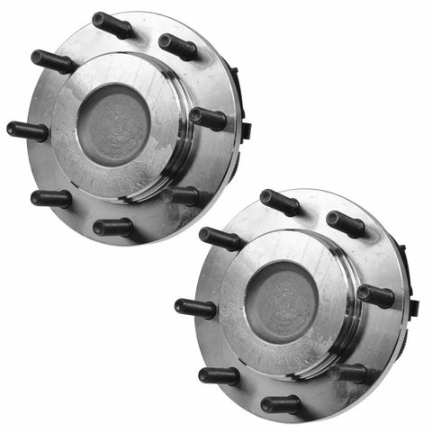 Beefed Up Heavy Duty Road Ready Wheel Hub And Bearing Assembly For Front Left And Right 2Pcs with tapered roller bearings.