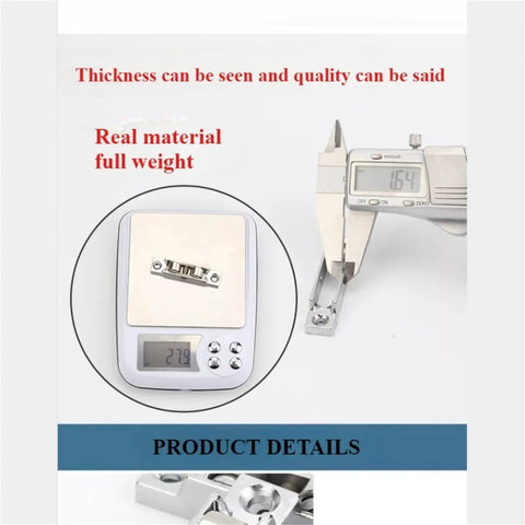 Digital caliper measuring dimensions of 8 Pcs Double Wheel Rollers For Sliding Doors And Windows Smooth Out The Track.