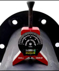 Magnetic Centering Head Protractor Level For Small Diameter Pipe Alignment Go To Pro Grade Magnetic Tool on a pipe