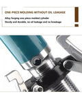 Heavy Duty Hydraulic Puller Kit With Two Or Three Jaws, Built Tough To Rip Stubborn Pulleys And Gears Loose, detailed view of leak-free pump and alloy cylinder.