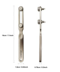 Easy Watch Back Remover Tool With Adjustable Wrench For Threaded Notched Back Covers Ideal For Quick Battery Swaps And Regular Watch Servicing