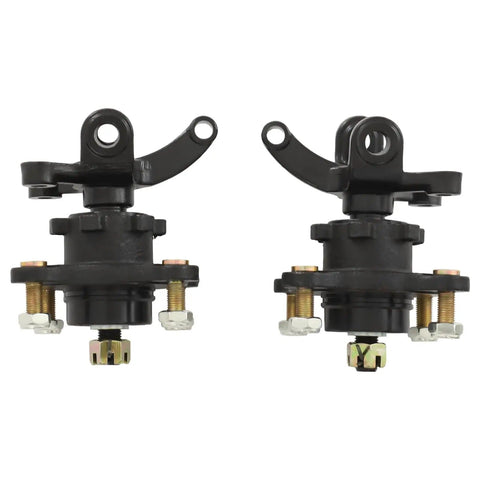 Front Wheel Hub Four Stud Steering Knuckle Spindle For Go Kart ATV Dirt Bike UTV 125cc To 250cc front view