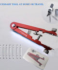 Pro Grade Watch Spring Bar Pliers Tool Set for Easy Band Removal and Strap Replacement With 8 Alloy Steel Pins and Tweezers