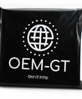Black packaging with OEM-GT logo and "Oh! It Fits!" slogan printed on the front.