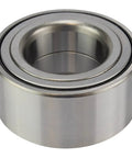 Front Wheel Bearing And Hub Assembly With Abs Sensor left right side pair, metal bearing close-up for automotive use.