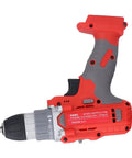 Zero Gimmicks Cordless Electric Drill With Dual Mode Rotation And 25 Adjustable Torsion for serious home fixes, red and gray, ergonomic grip.