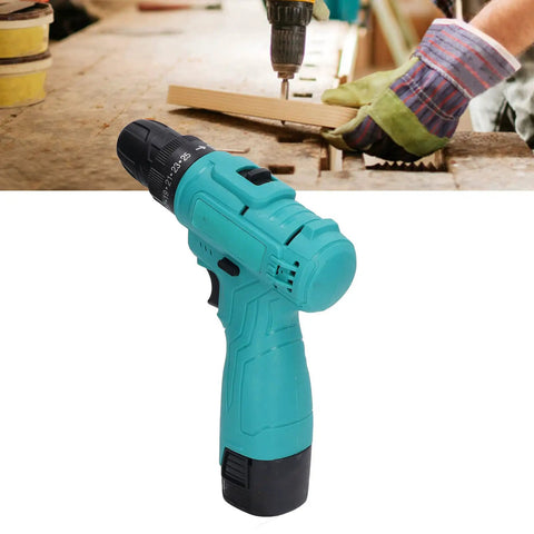 Straight Up Rugged Heavy Duty Cordless Impact Drill Packing Serious Power With Dual Speed Control And Steady Torque For Auto And Diy Shelf Repairs seen in use on wooden planks.