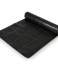 Heavy Duty Weed Barrier Fabric 6x200 Feet Ground Cover Mat for Greenhouses Gardens Raised Beds and Outdoor Landscaping