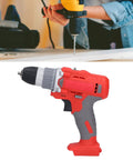 Rugged Reliable Heavy Duty Cordless Drill Driver Featuring Dual Mode Switch And 25 Custom Torque Stops For No Sweat Assembly And Smooth Sail Home Repair Pro Jobs with red and gray design