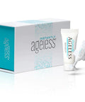 Box and vial of Instant Face Lift Cream For Anti Aging Skin Care That Lifts And Tightens Smooths Wrinkles Banishes Puffy Under Eye Bags No Eye Patches Needed Quick At Home Facelift In A Box Of 25 Vials