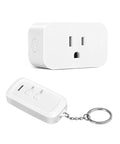 Plug And Play Wireless Remote Outlet Switch With 100ft RF Range No Wiring No Fuss Setup Easy To Use For Hard To Reach Sockets