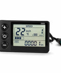 High Definition Electric LCD Display Meter For Ebike And Scooter 48V 5Pin ABS Multi Language Speed And Mileage Battery Readout