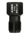Rethread Oxygen Sensor Tool And Thread Chaser For Clean Damaged Oxygen Sensor Threads M18 By One Point Five Millimeter Spark Plug Threads With Three Eighths Hex Socket Or Three Eighths Drive Ratchet ARES 71112 front view