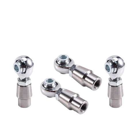 Performance Grade 8 Piece 5/8 Inch By 18 Thread heim Joint Rod End Bearing Kit With Exact Match Spacers for precise linkage.