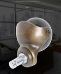Antique bronze swivel caster wheel from 4Pcs Antique Bronze Swivel Caster Wheels Featuring Slick Rolling Motion Hardcore Furniture Casters And No Sweat Office Chair Upgrades For Tables And Storage Carts.