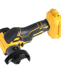 Heavy Duty Brushless Angle Grinder 20V 550W 3 Inch Cordless Power Tool with ergonomic grip for easy handling.
