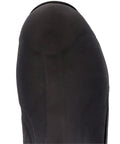 Mens Arctic Sport Tall Boots In Black Size 10 Medium With Cozy Fleece Lining And Thick Neoprene Bootie top view showing soft material.
