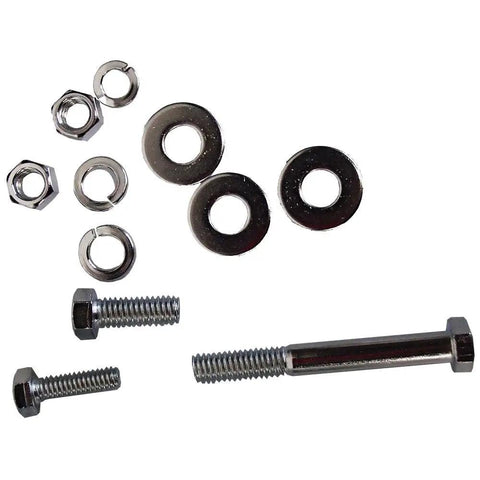 Premium Six To Twelve Volt Alternator Straight Swap Kit For Ford And New Holland 8N 2N includes various nuts, bolts, and washers.
