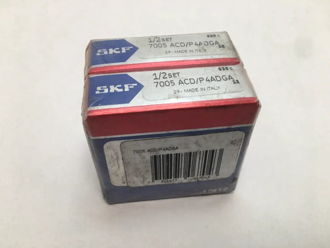 Razor Sharp Precision Angular Contact Ball Bearing Pair With 20 mm Bore And 42 mm Outer Diameter packaging in box from SKF.