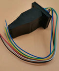 Top Shelf Upper Control Box Joystick Controller 2441305250 for Haulotte Star Vertical Mast Lifts, black with multicolored wires.