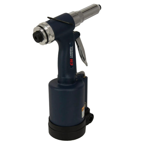 Kick Ass Pneumatic Pop Rivet Gun With Hydraulic Might Sets Steel Rivets Up To 3/16 Inch For Construction Jobs And Fabrication Tasks Delivers A Solid 2000 Pounds Of Pulling Force To Get The Job Done Right.