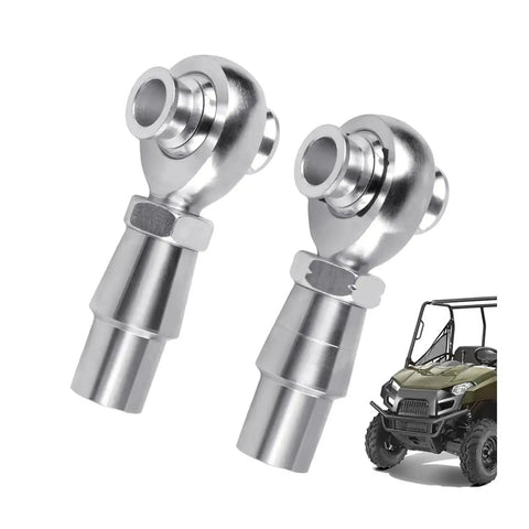 Two Piece Heavy Duty Heim Joint Rod Ends Steering Linkage Kit For Rock Crawlers And Trail Trucks, sealed steel construction.