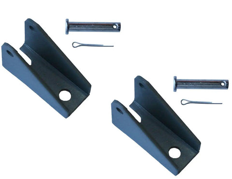 Two Piece Heavy Duty 12 Volt Linear Actuators With 225 Pound Push Pull Capacity Plus AC To DC Power Supply, mounting brackets included.