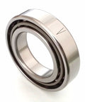 Single Row Angular Contact Ball Bearing 40X68X15MM ABEC 7 Precision Rated 15 Degree Contact Angle view showcasing the sealed design.