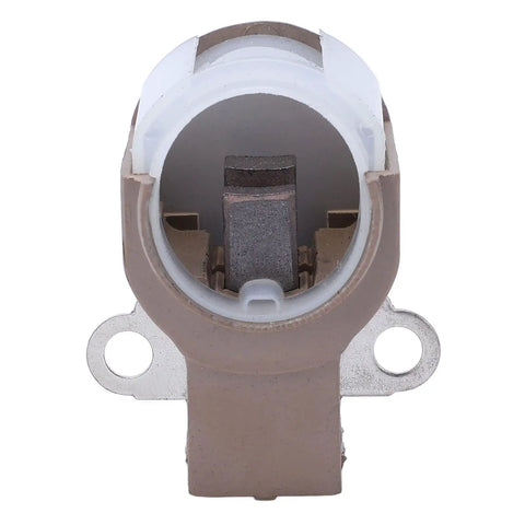 Premium Aluminum Alternator Brush Holder And Brushes Repair Kit Drop In Replacement For Denso 021620 Series Auto Parts, top view of brush holder.