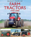 Farm Tractor Evolution Encyclopedia: A Real World Look At 100 Manufacturers From Allis-Chalmers To Zetor, From Hand Crank And Pan Seat To Four Wheel Drive And Computer Control, An Old School Guide For Gearheads And History Buffs. book cover with red tractor