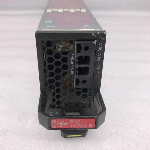 Power Supply Switch For PDC 1K2WA B CloudEngine 5800 6800 7800 8800 Series Tested Beefy Efficiency Hot Swappable Replacement Compatible Network Switch Gear For Enterprise Core And Data Center, front view
