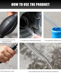 How to use Hand Fuel Transfer Pump For Quick Gasoline Diesel Petrol Transfer, Rubber 8mm 5/16 Inch Primer Bulb Vacuum Line