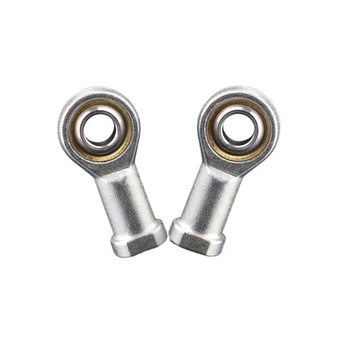 Rock Solid Fish Eye Rod End Joint Bearing Self Aligning Solid Forged Steel Bearing Ball Spherical Female Thread close-up view