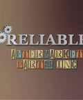 Logo of Reliable Aftermarket Parts Inc displayed prominently with colorful lettering and gear icons.