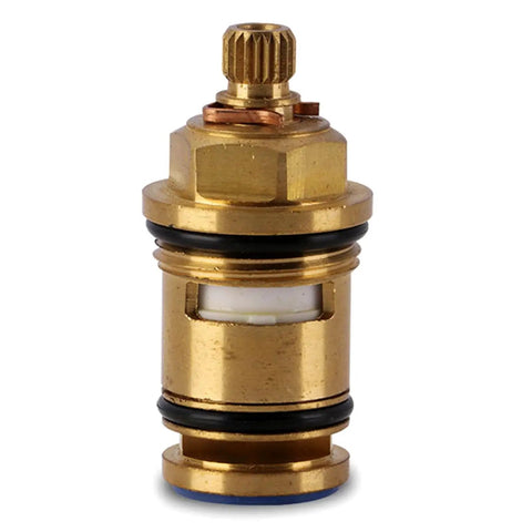Built Like A Tank Brass Faucet Cartridge With Ceramic Valve Cores For No Nonsense Plumbing Repairs Heat Resistant And Smooth Glide Reliably Handles Daily Wear