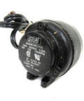 Heavy Hitter Cast Iron Shaded Pole Unit Bearing Motor measuring 9W 230V at 1550 RPM, designed for heavy appliance use.