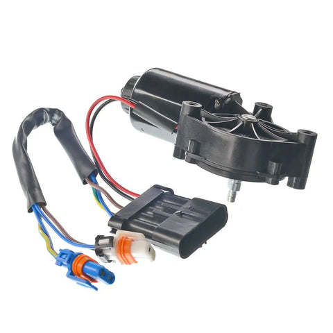 Left Driver Side Headlight Motor Assembly Replacement For Chevrolet Corvette C5 2000 To 2004 5.7L V8 showing motor and wiring harness.