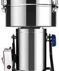 Stainless Steel Electric Grain Grinder Mill High Speed 2000G Capacity For Busy Home Cooks And Small Business Pro Grade Pulverizer