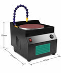 Heavy Duty Wet Dry Bench Sander And Electric Knife Sharpener With Water Cooling System Seven Speed Adjustable Polishing Tool, compact design.