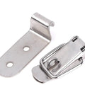 Versatile 10 Piece Toggle Clamp Set With Spring Loaded Duckbill Latch Catch Buckle Hook Lock for Quick 90 Degree Engagement