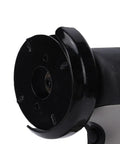 Close-up of black attachment for Cordless Angle Grinder For Fruit Trees And Orchard Wood Zero Cord Drama Heavy Duty Copper Motor.