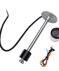 Hella Reliable 316 Stainless Steel Fuel Level Sending Unit And Dash Gauge Kit For Boats Trucks Rv And Tractors 240 To 33 Ohm System.