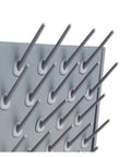Wall Lab Drying Rack With 27 Pegs For Safe Draining And Storage, Premium Food Grade Poly Propylene Material Resistant To Chemical Corrosion.